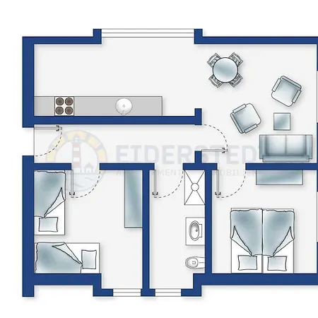 Apartment Langeness Id 218 Sankt Peter-Ording